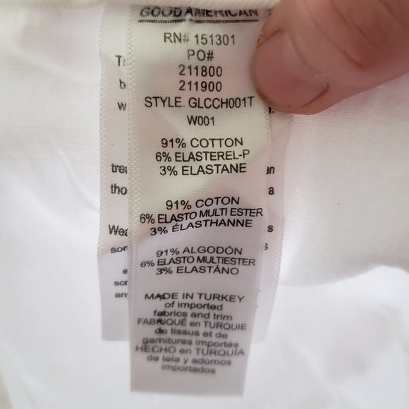 Good American Good Legs Crop Cascade Hem Jeans - Picture 11 of 14